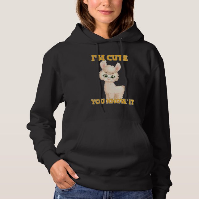 Lama Alpaka 1 T Shirt (Framsida)