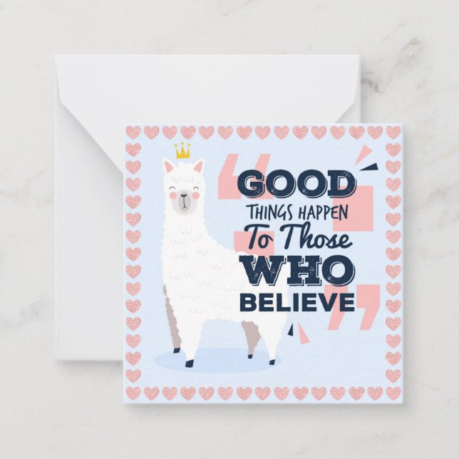 Lama Anteckningskort (Framsida)