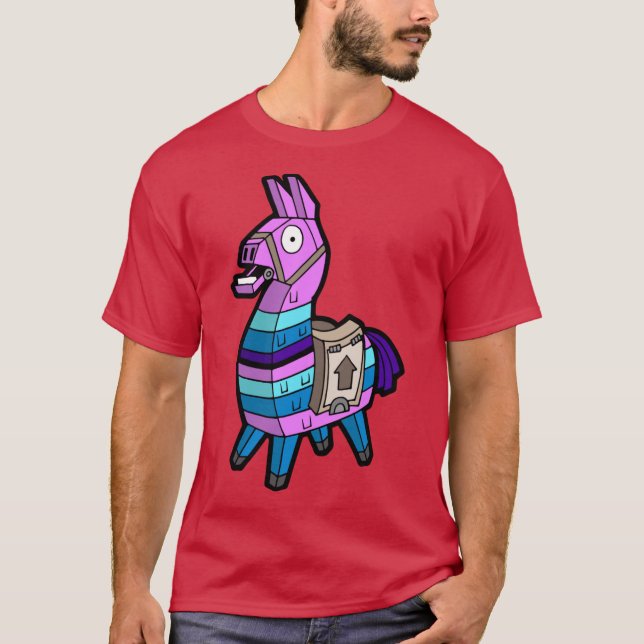 Lama Battle Royale Karaktär vintage T Shirt (Framsida)