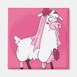 Lama Brud Magnet