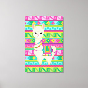 Lama Canvas Wall Art