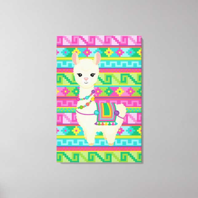 Lama Canvas Wall Art Art (Framsida)
