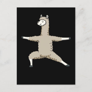 Lama Funny Yoga presenterar Kvinnor Meditation Vykort