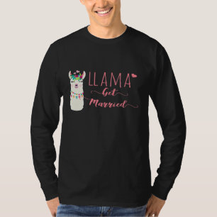 Lama Gift Brud Senterparty T Shirt