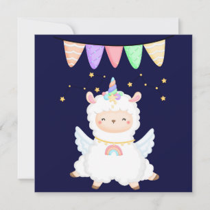 Lama Holiday Card Julkort