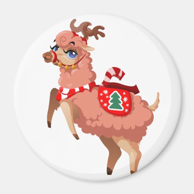 lama i jul Magnet (Framsidan)