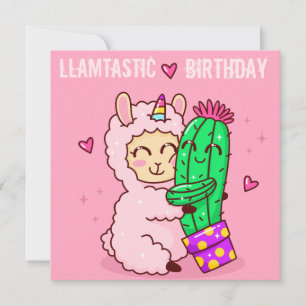 Lama Julkort