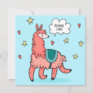 Lama Julkort