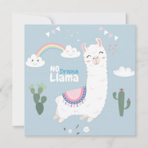 Lama Julkort