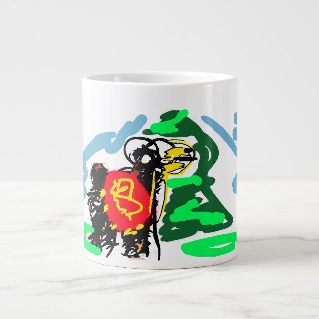 Lama kul   jumbo mugg (Framsidan)