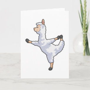 Lama på Yoga Fitness Kort