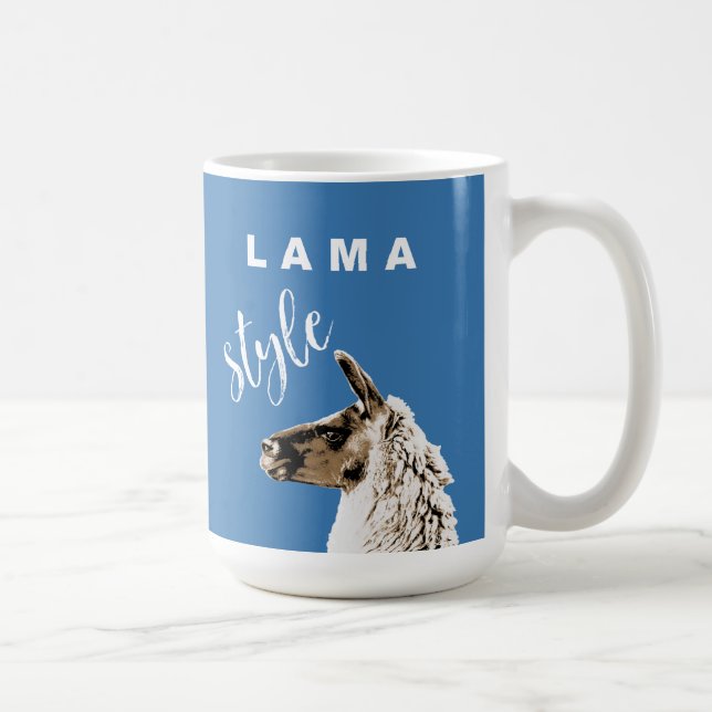 Lama Stil Kaffemugg (Höger)