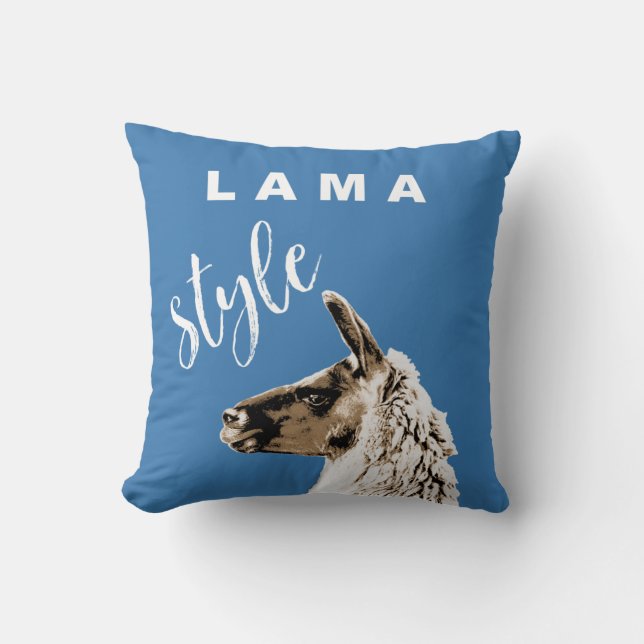Lama Stil Kudde (Framsida)