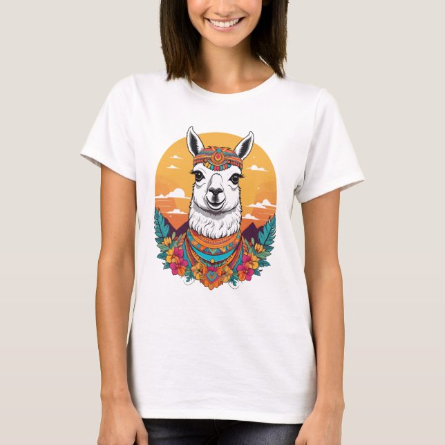 Lama T Shirt (Framsida)