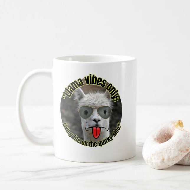 lamacitat kaffemugg (Med munk)