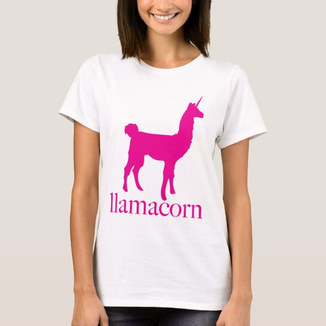 Lamacorn T Shirt (Framsida)