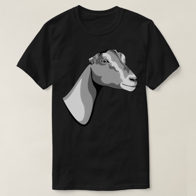 LaMancha Goat (2)  T Shirt (Design framsida)