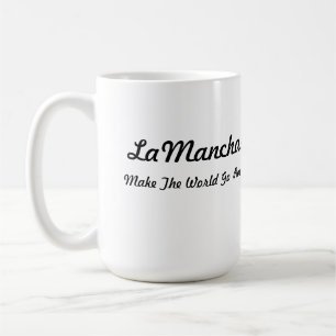 LaMancha huvud i hjärta Kaffemugg