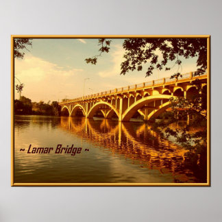 Lamar Bridge Poster