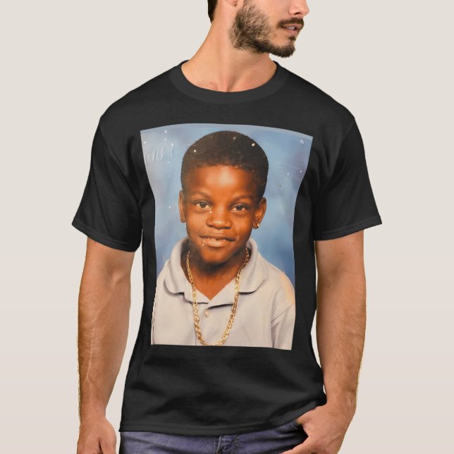 Lamar Jackson School Photo T Shirt (Framsida)