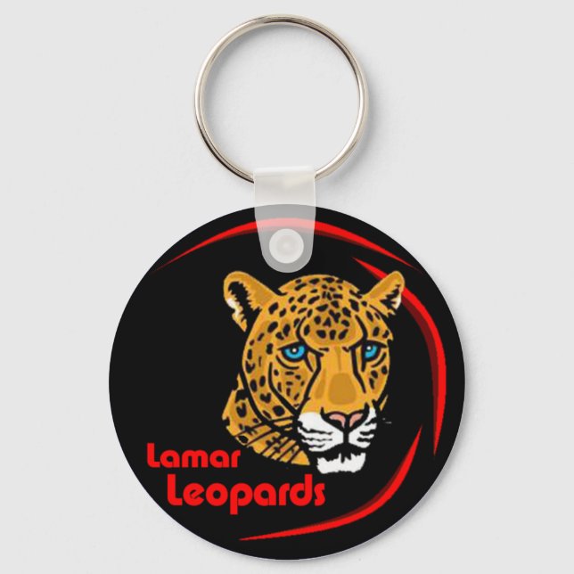 Lamar Leopard Keychain Nyckelring (Framsida)