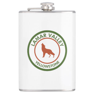 Lamar Valley Yellowstone Varg Fickplunta