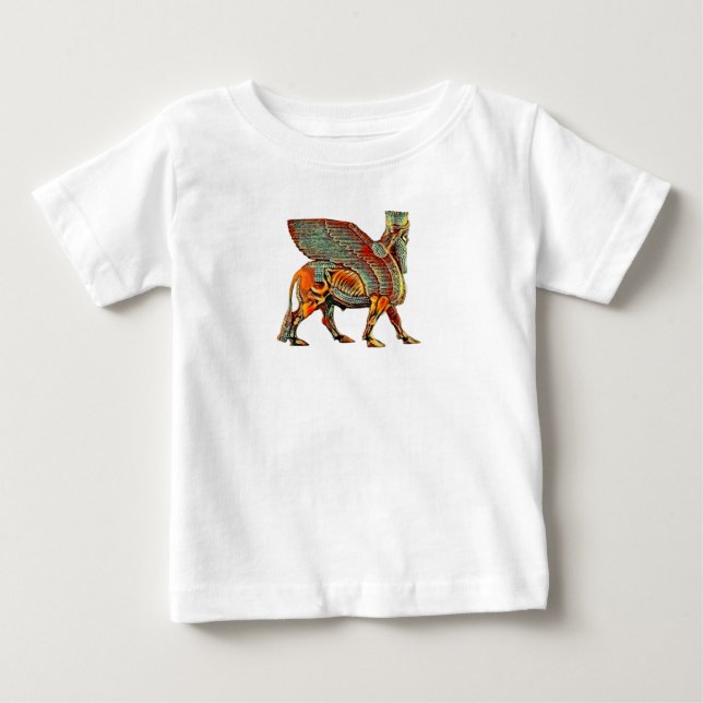 Lamassu T-Shirt för barn (Framsida)