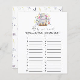 Lamb - Baby namn tävling