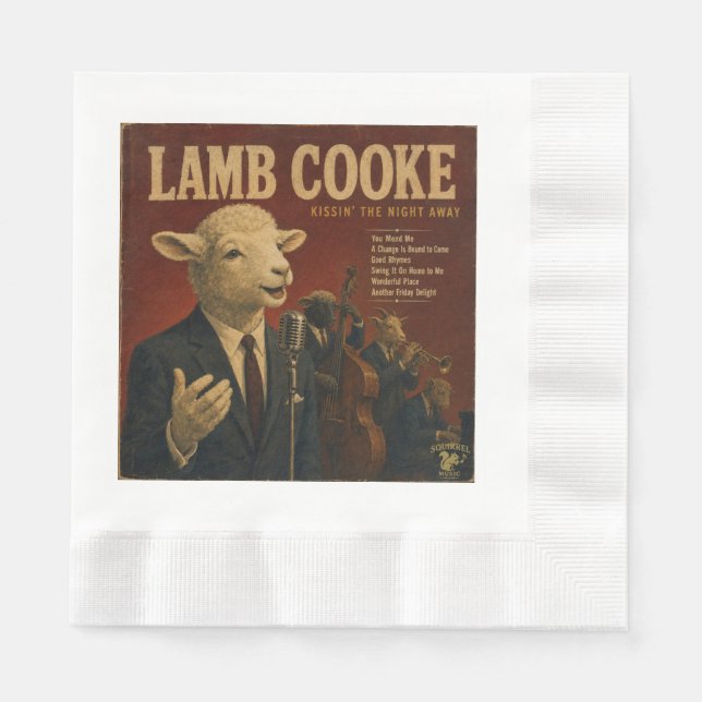Lamb Cooke-album: en parodi Pappersservett (Framsidan)