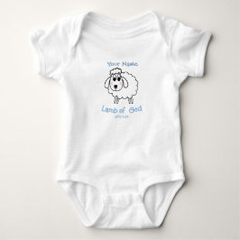 Lamb från Guds baby kropp kostym Tee Shirt