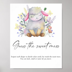 Lamb - gissa den söta  poster