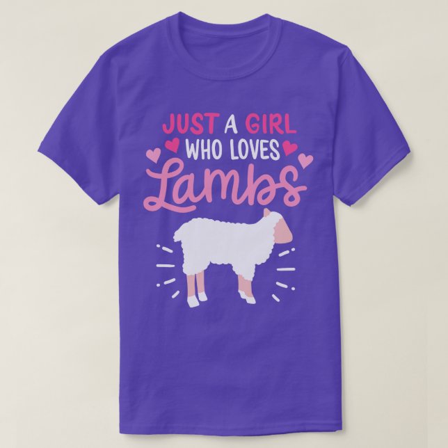 Lamb Lamb Älskare Farmer 1 T Shirt (Design framsida)