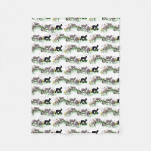 Lamb Meadow Fleece Blanket (välj färg)