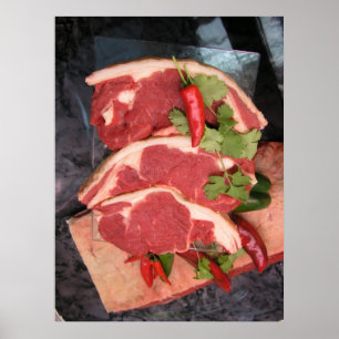 Lamb med chilien poster