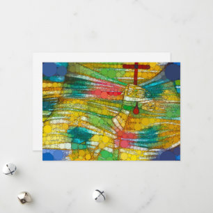 Lamb, oändliga prickar efter Paul Klee Julkort