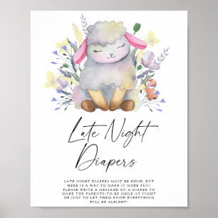 Lamb - Sent nattblöjspel Poster