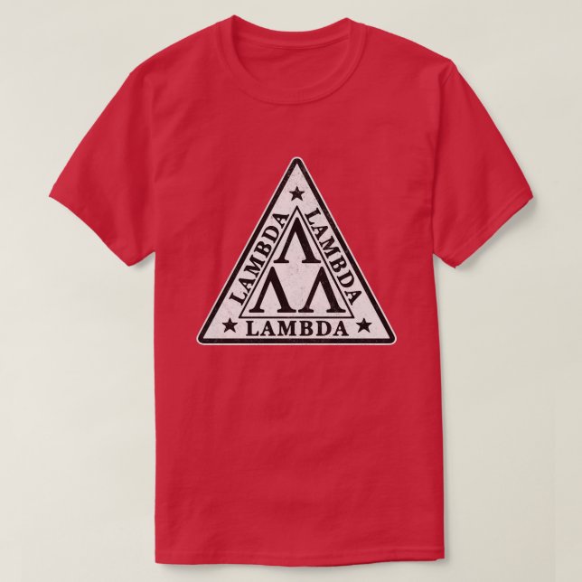 Lambda Lambda Lambda T Shirt (Design framsida)