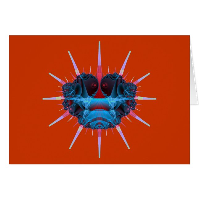 Lambdapilloma Kryp Hälsningskort (Framsidan Horizontal)