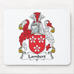 Lambert familjvapensköld musmatta