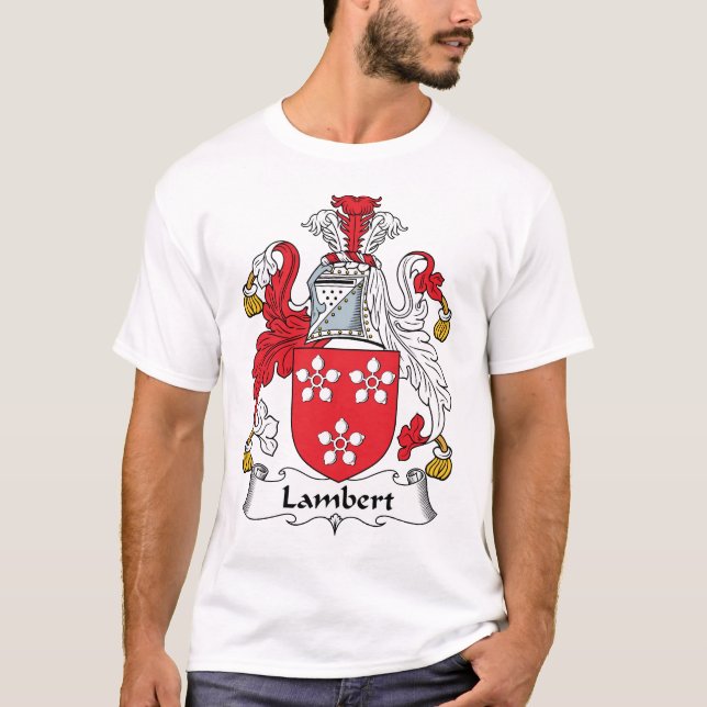 Lambert familjvapensköld tee shirt (Framsida)