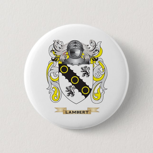 Lambert vapensköld (familjvapenskölden) knapp (Framsida)