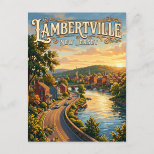Lambertville, New Jersey Vykort