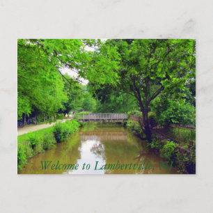 Lambertville Postcard Vykort