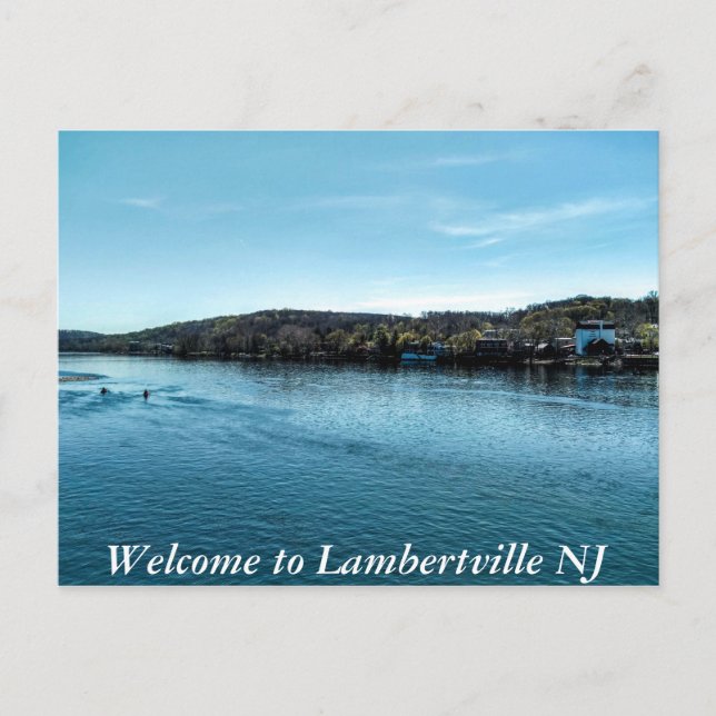 Lambertville Postcard Vykort (Framsida)