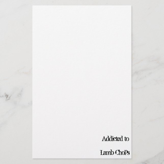 Lambkotletter Brevpapper (Framsida)