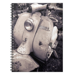 Lambretta 150 ld anteckningsbok med spiral