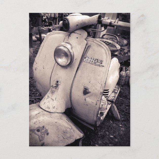Lambretta 150 ld vykort (Framsida)