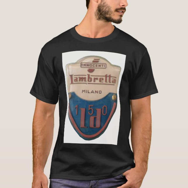 Lambretta badge Classic T-Shirt (Framsida)