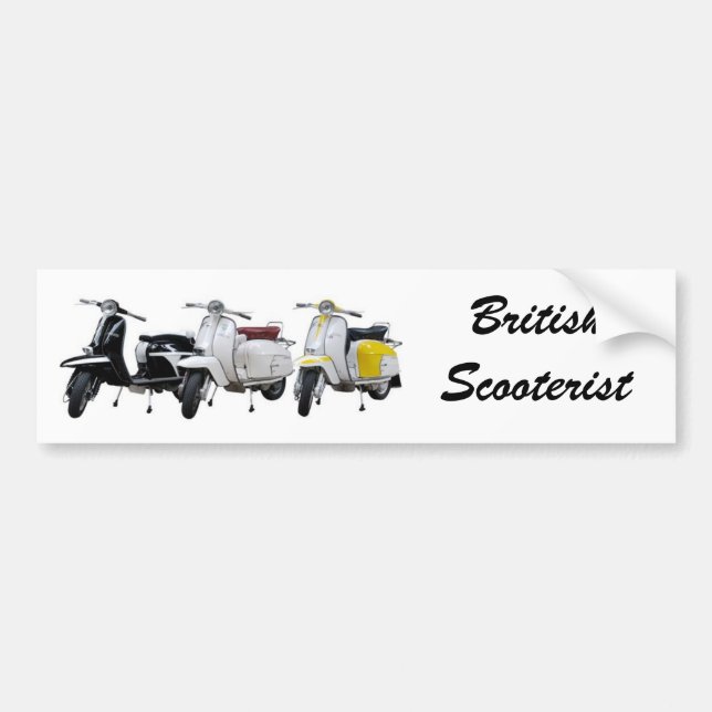 Lambretta bildekal (Framsidan)