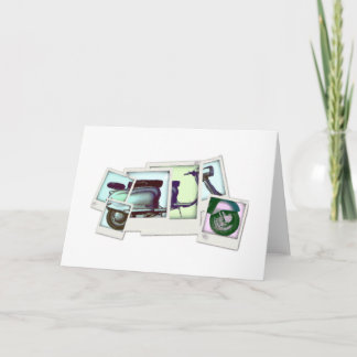 lambretta fotomontage kort